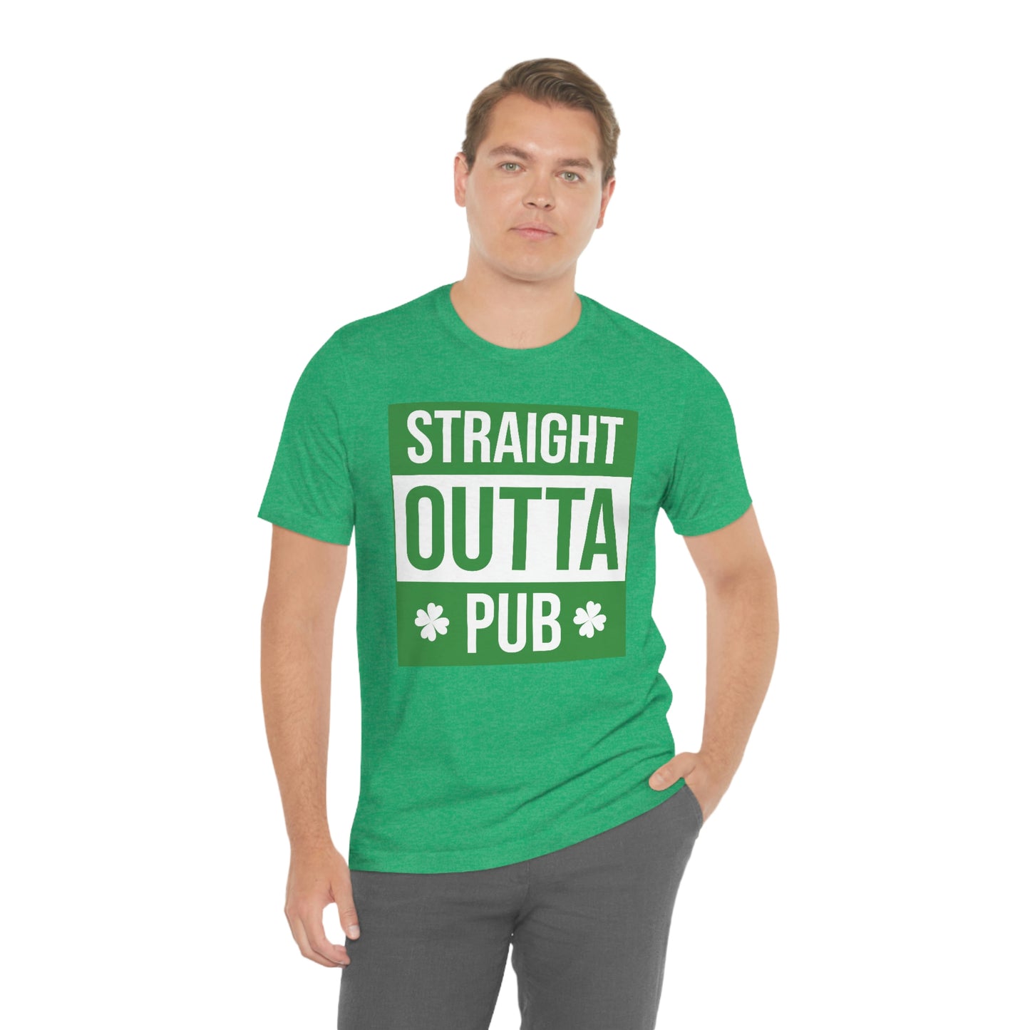 Straight Outta Pub Unisex Jersey Short Sleeve Tee