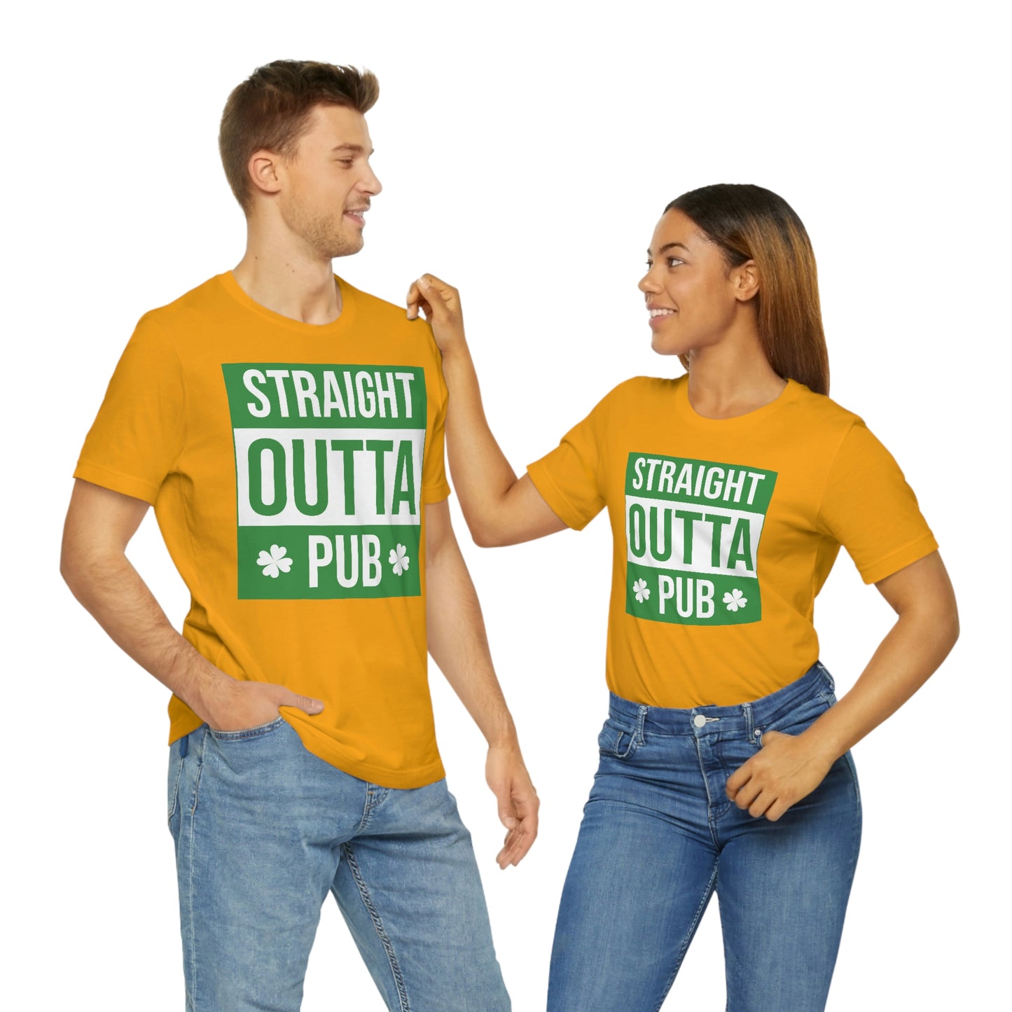 Straight Outta Pub Unisex Jersey Short Sleeve Tee