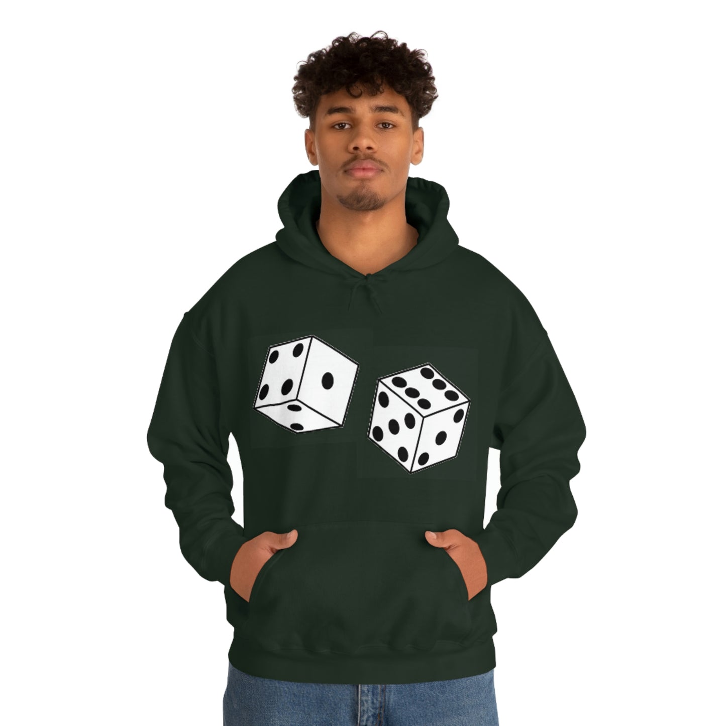 Dice Roll Unisex Hooded Sweatshirt