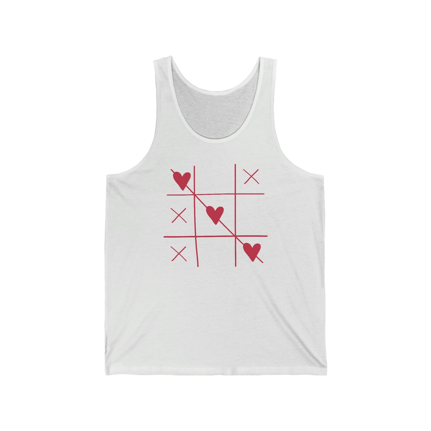 Tic Tac Toe Unisex Tank Top