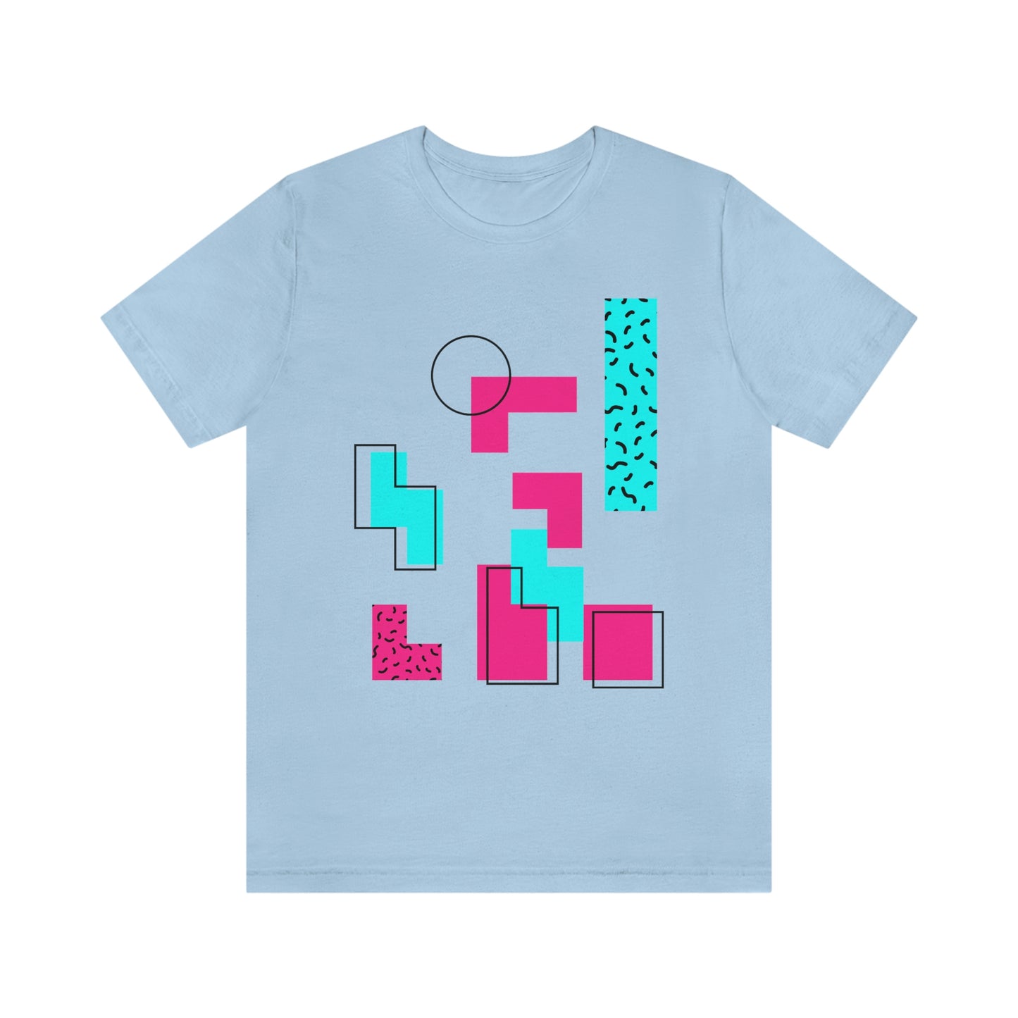 Tetris Retro Style Unisex Jersey Short Sleeve Tee