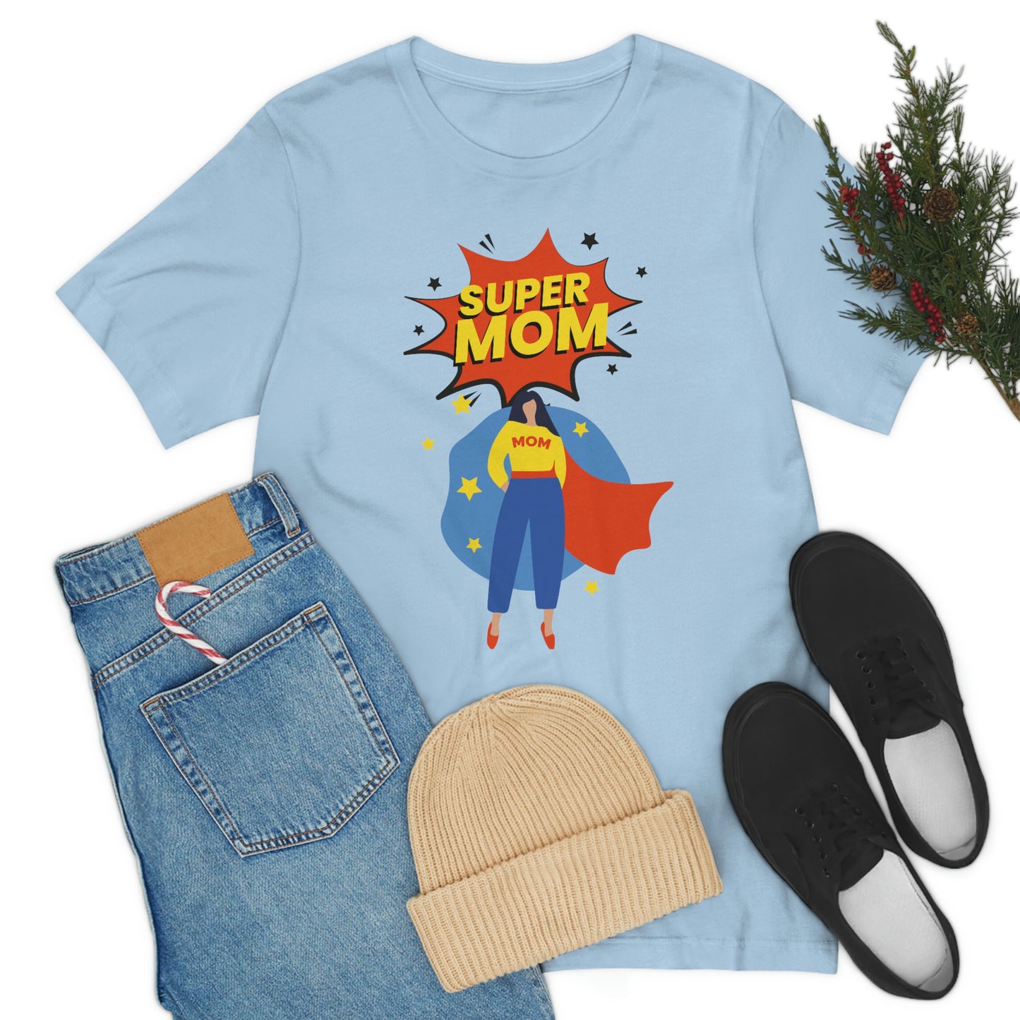 Super Mom Unisex Jersey Short Sleeve Tee