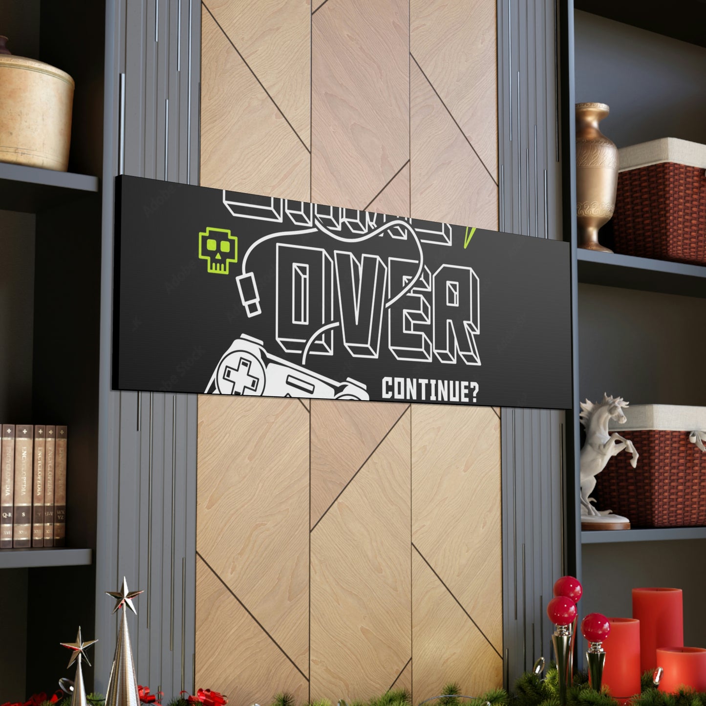 Game Over Canvas Gallery Wraps