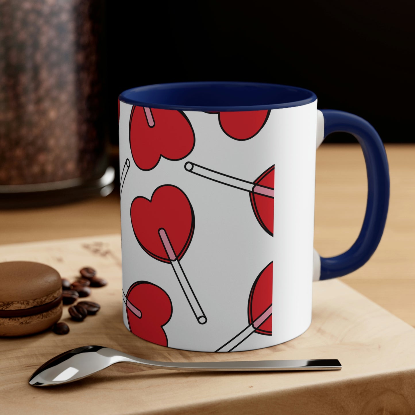 Valentine’s Day Accent Coffee Mug, 11oz