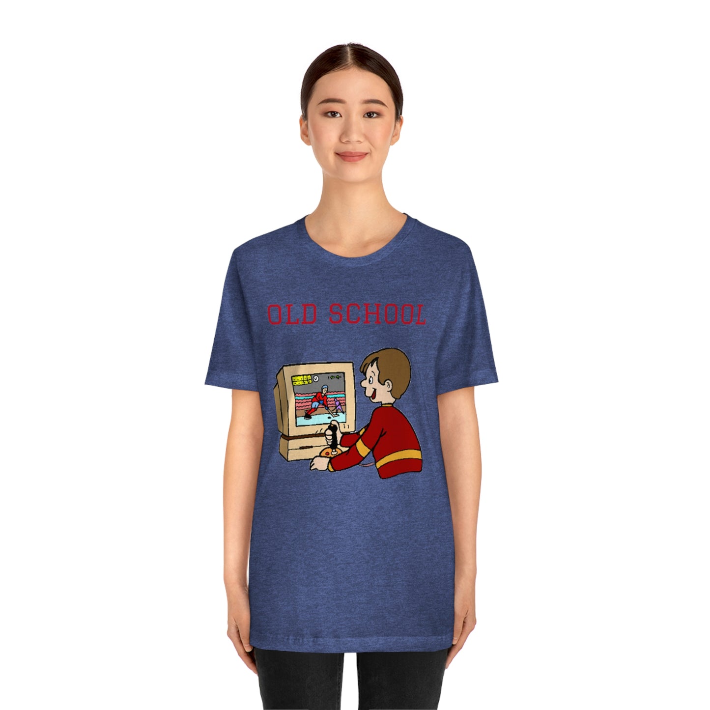 Old School Gamer Unisex Jersey Short Sleeve Tee