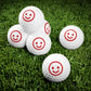 Smiley Face Golf Balls, 6pcs