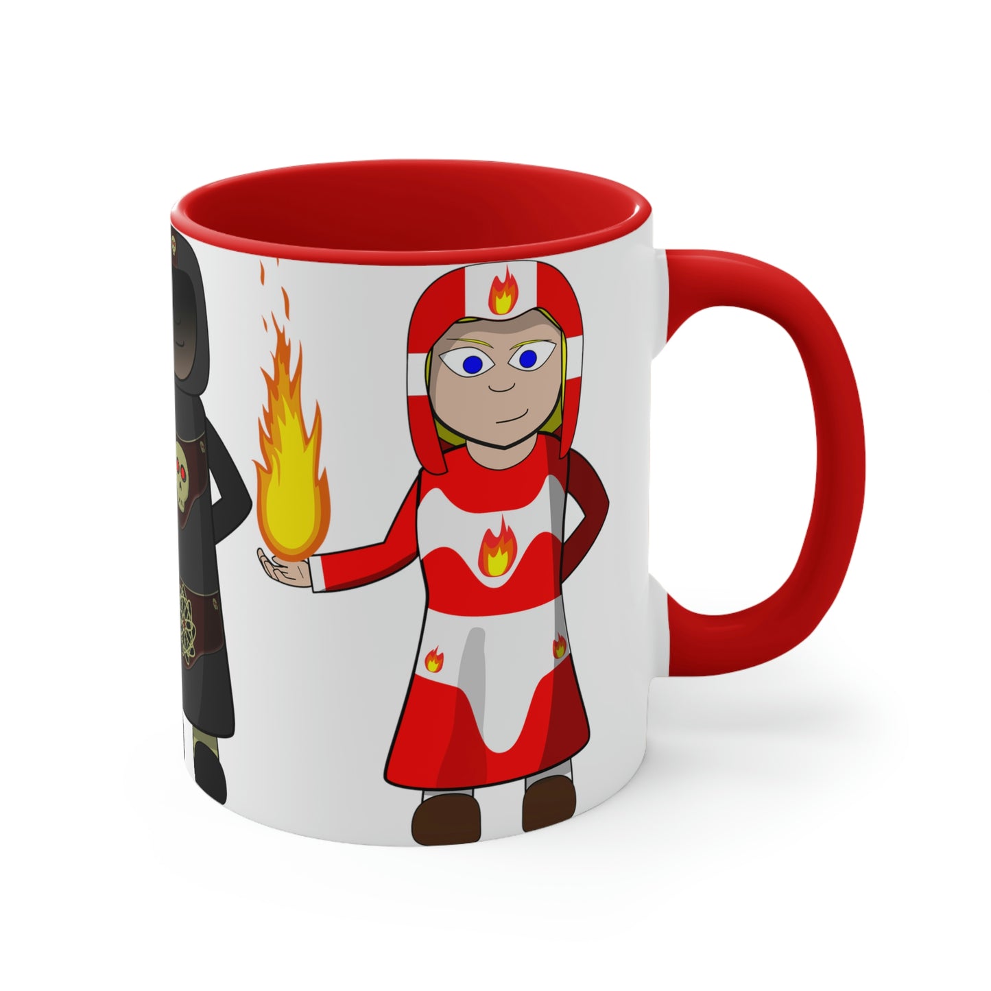 Magic Cartoon Characters Accent Coffee Mug, 11oz