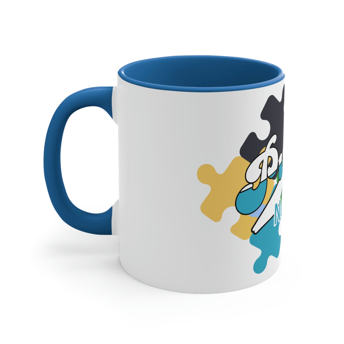 Puzzles LTD Accent Coffee Mug, 11oz