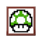 Mushroom 1UP Retro Style Jewelry Box