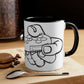 Game Controller Accent Coffee Mug, 11oz