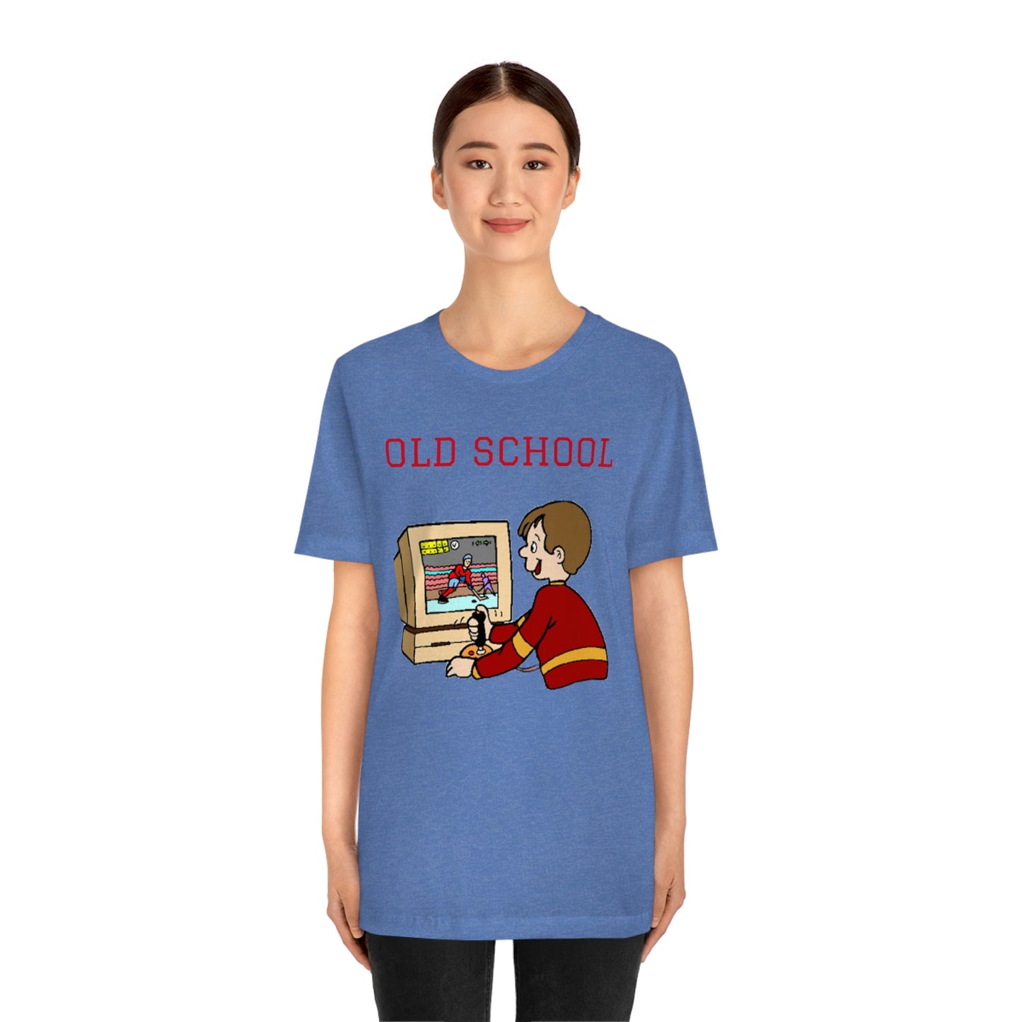 Old School Gamer Unisex Jersey Short Sleeve Tee