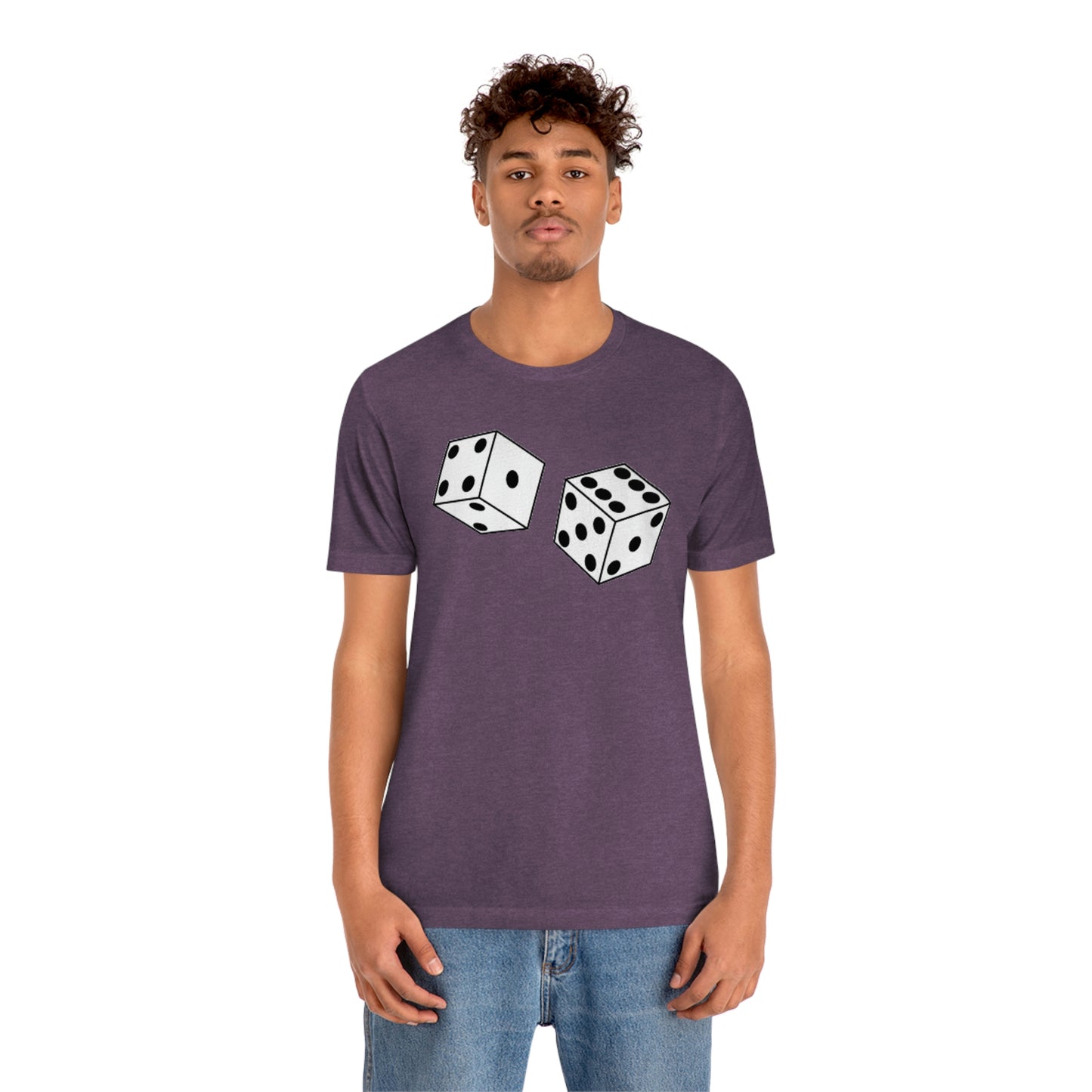 Dice Roll Unisex Jersey Short Sleeve Tee