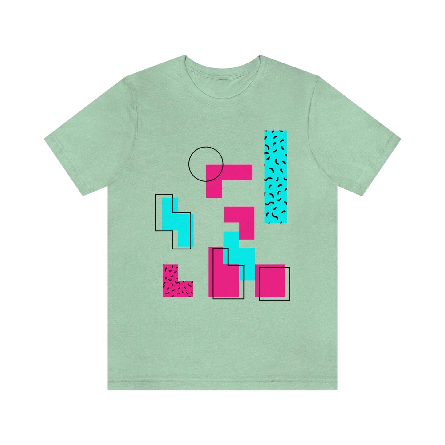 Tetris Retro Style Unisex Jersey Short Sleeve Tee