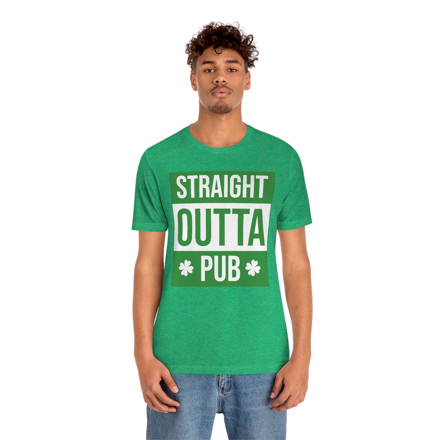 Straight Outta Pub Unisex Jersey Short Sleeve Tee