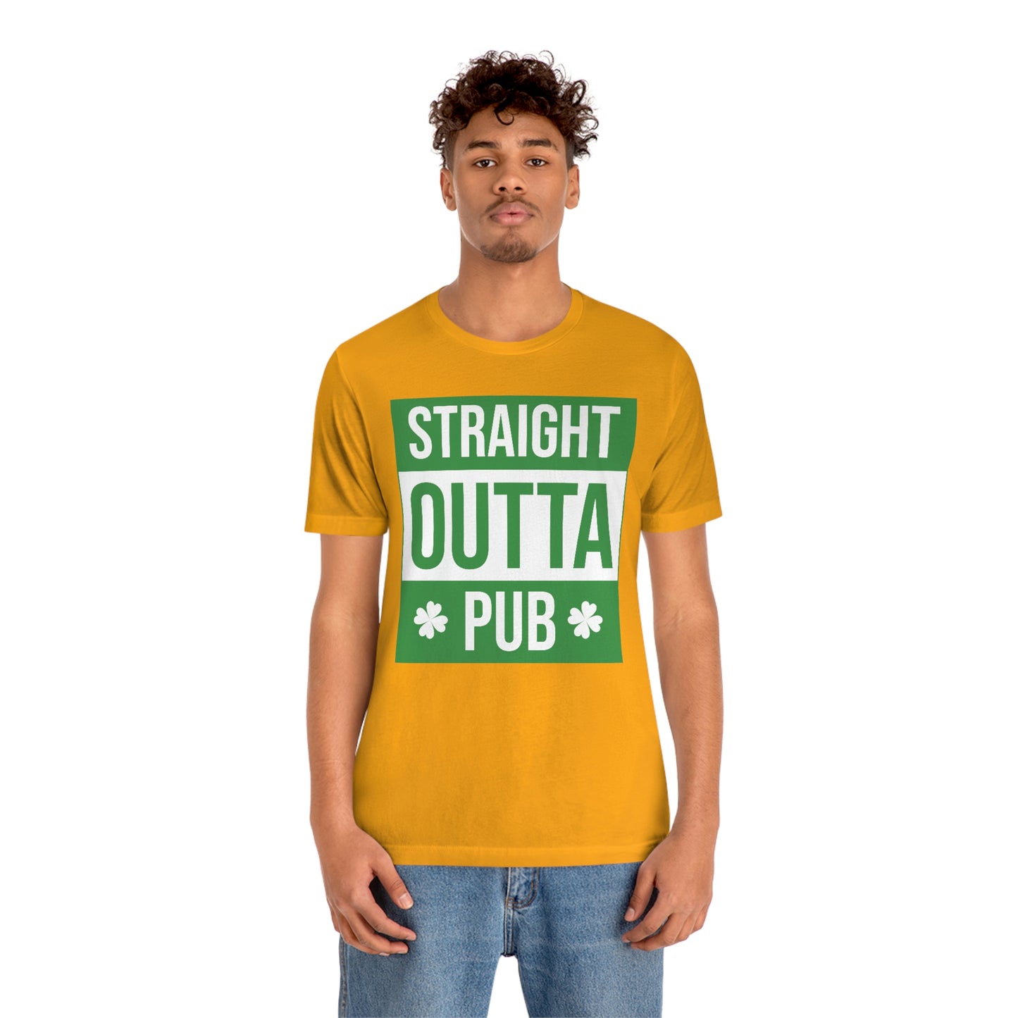 Straight Outta Pub Unisex Jersey Short Sleeve Tee