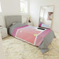 Castle 8 Bit Style Pattern Duvet Cover