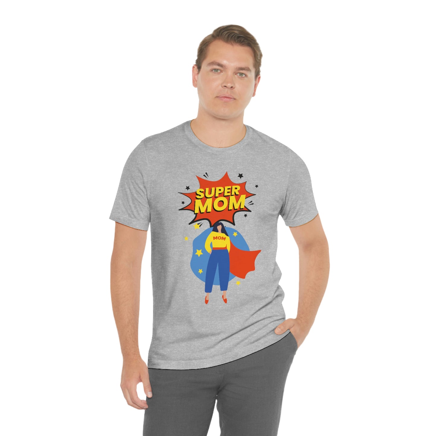 Super Mom Unisex Jersey Short Sleeve Tee