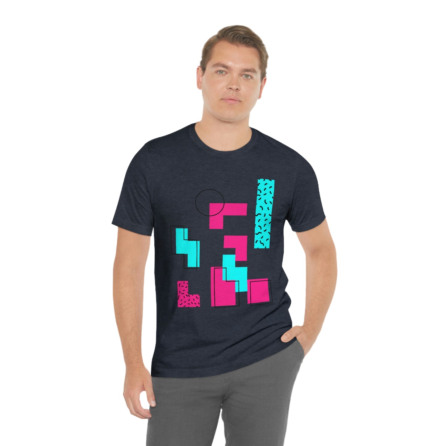 Tetris Retro Style Unisex Jersey Short Sleeve Tee