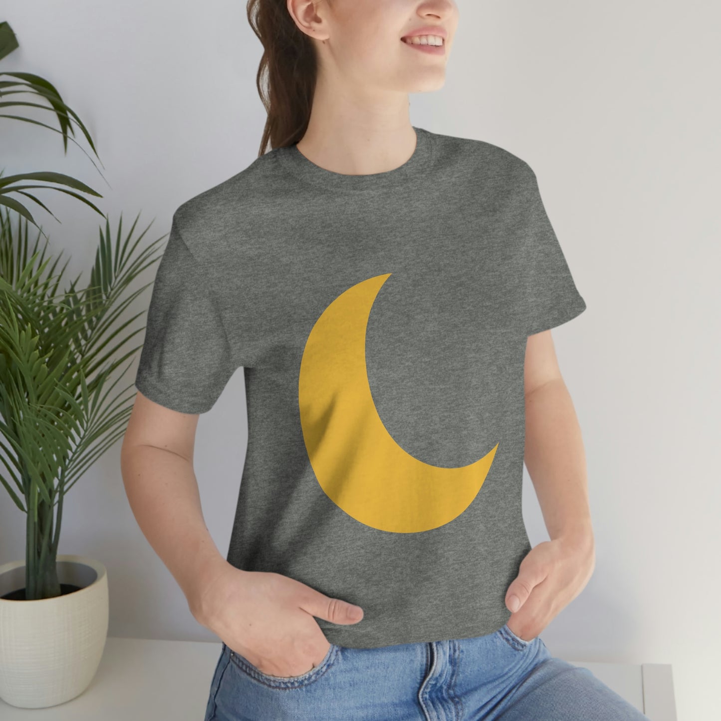 Half Moon Unisex Jersey Short Sleeve Tee