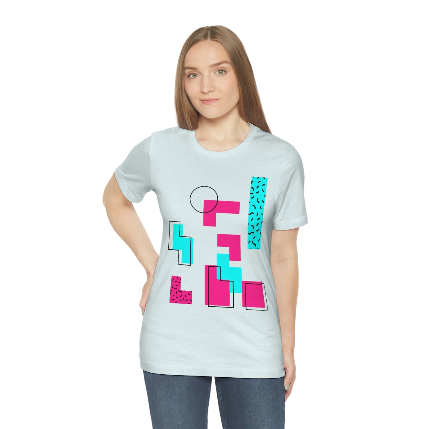 Tetris Retro Style Unisex Jersey Short Sleeve Tee