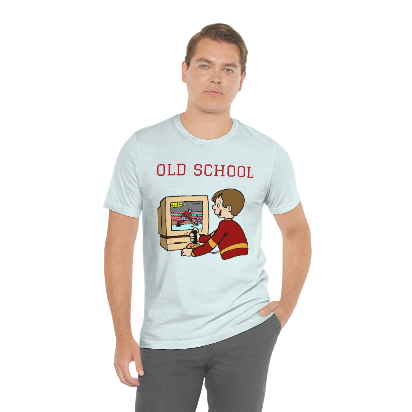 Old School Gamer Unisex Jersey Short Sleeve Tee