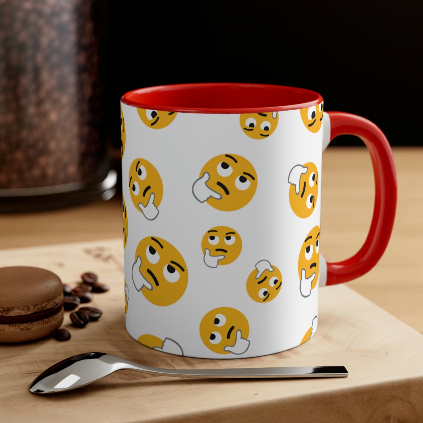 Emojis Accent Coffee Mug, 11oz