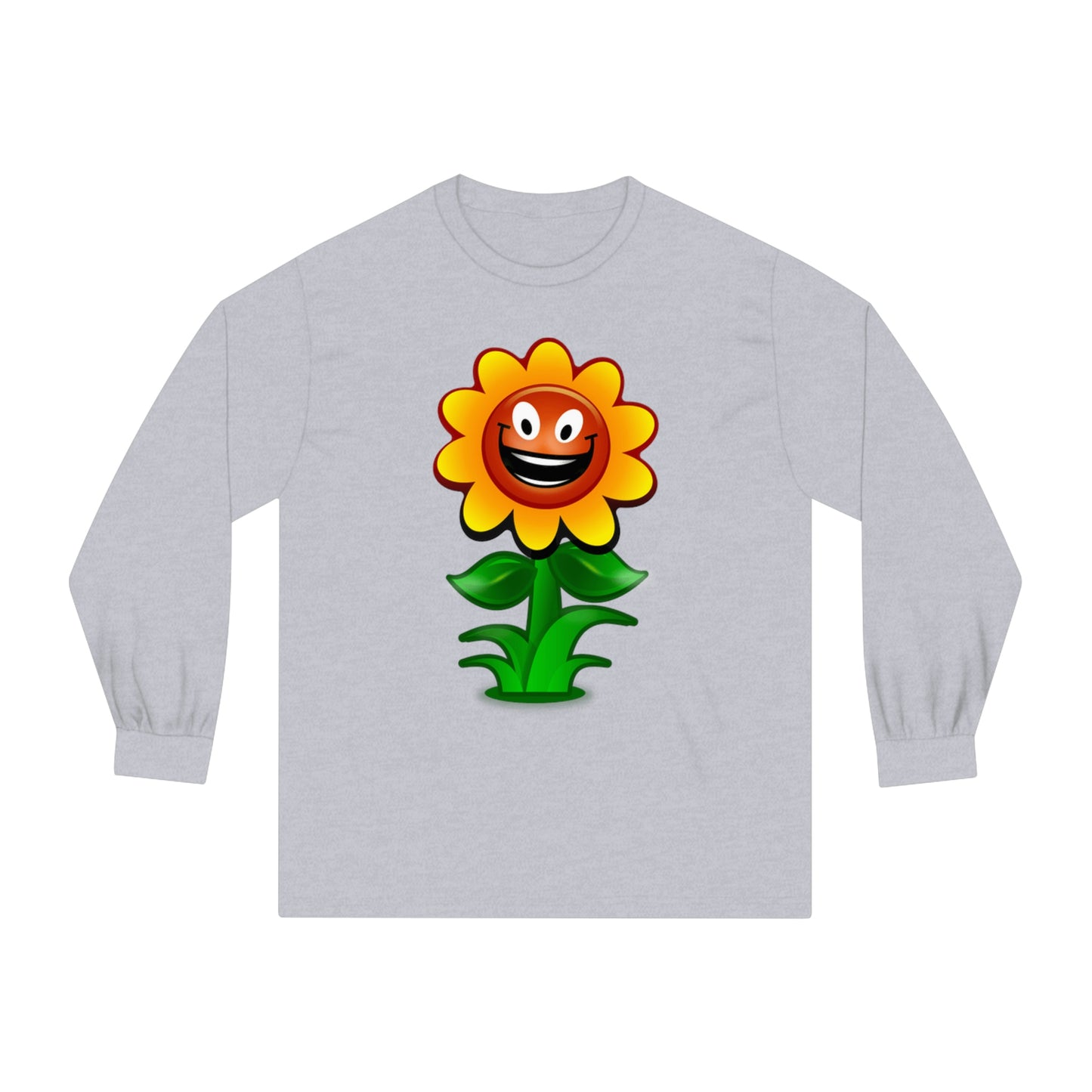 Video Game Retro Style Flower Unisex Classic Long Sleeve T-Shirt