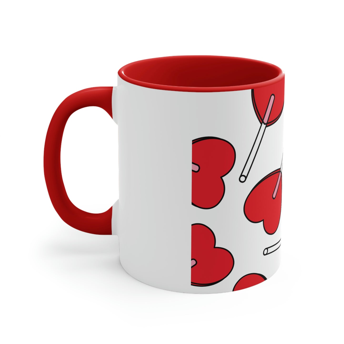 Valentine’s Day Accent Coffee Mug, 11oz