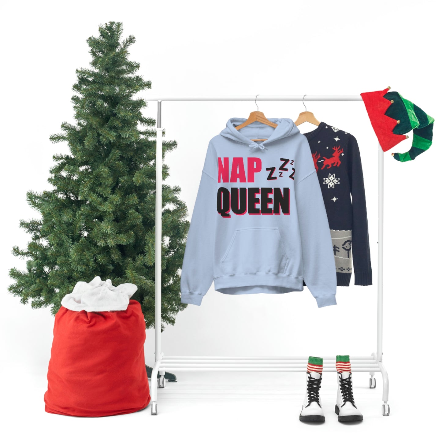 Nap Queen Unisex Hooded Sweatshirt