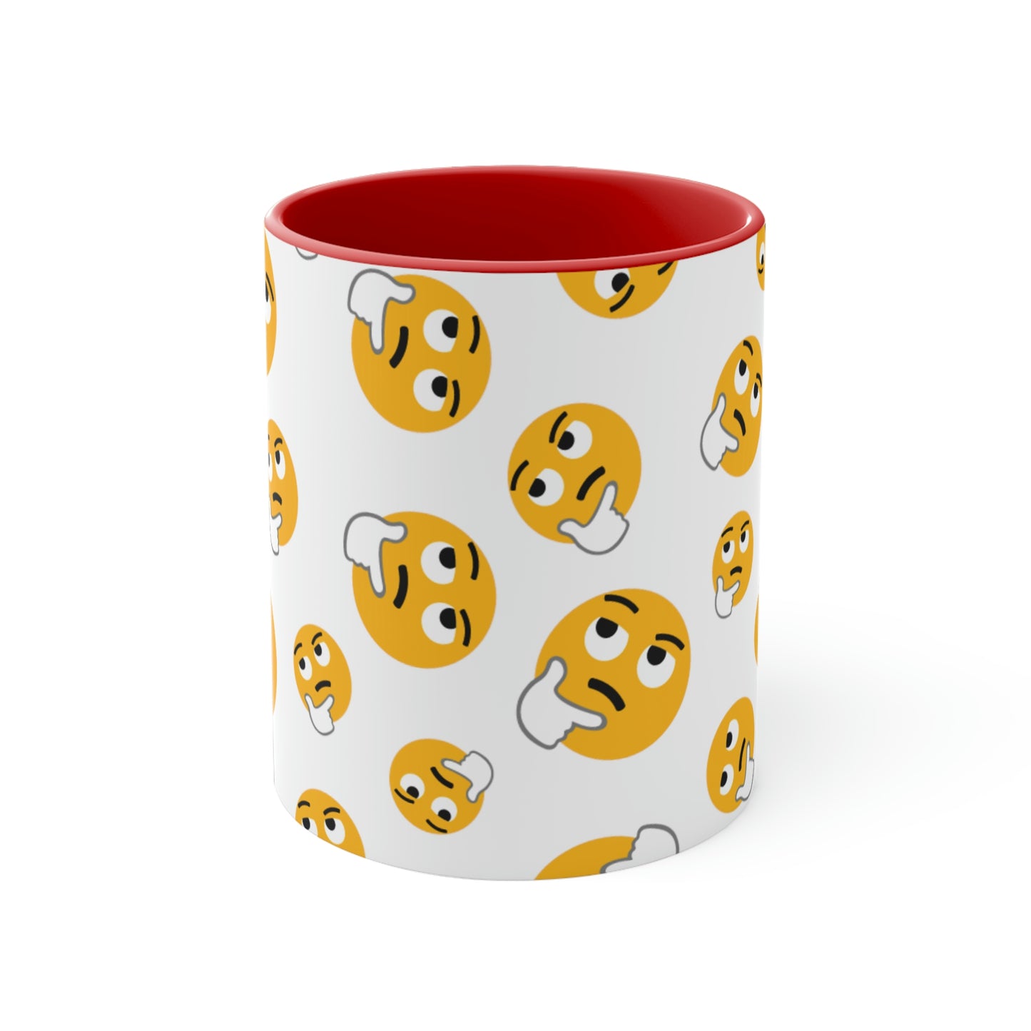 Emojis Accent Coffee Mug, 11oz