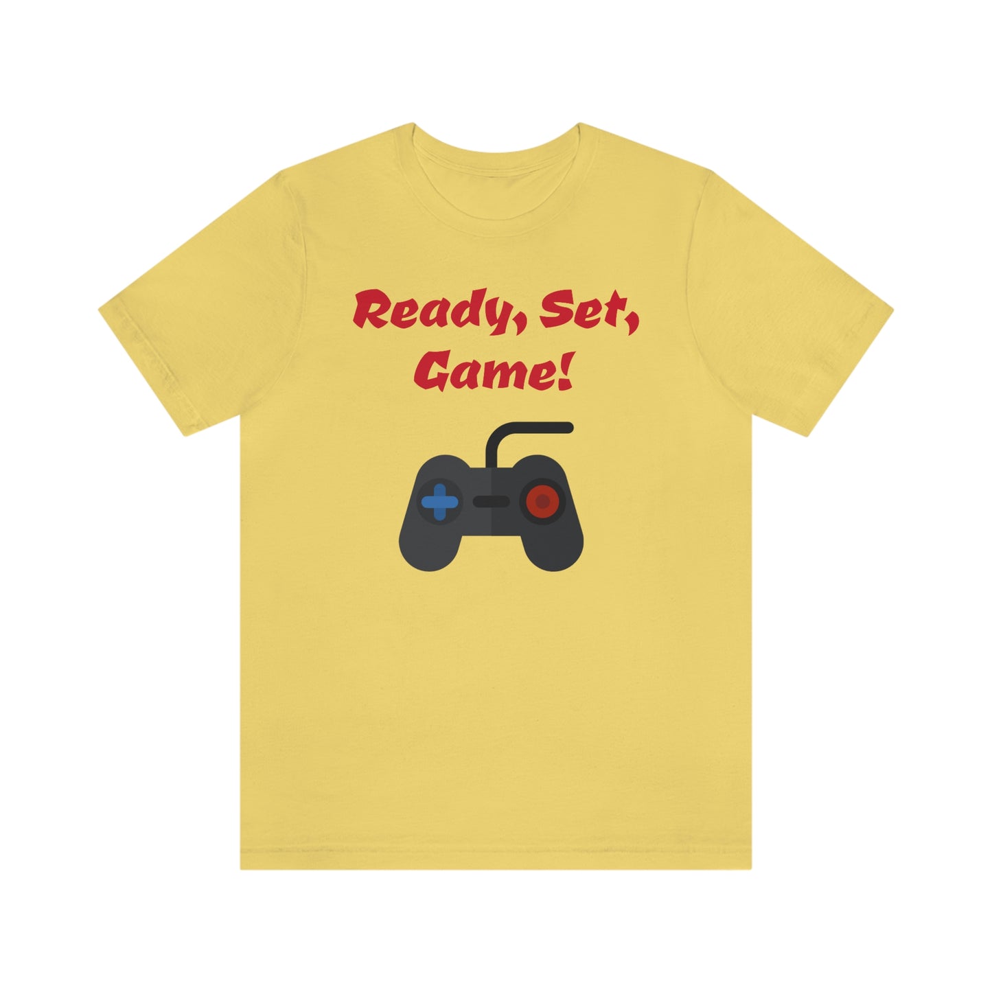 Ready, Set, Game! Unisex Jersey Short Sleeve Tee