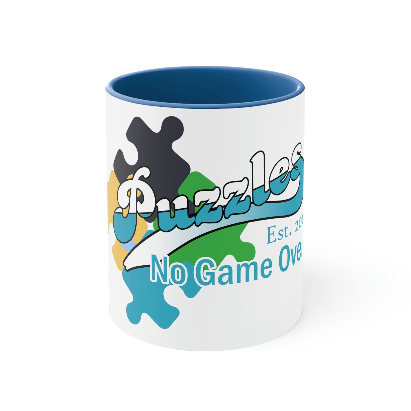 Puzzles LTD Accent Coffee Mug, 11oz