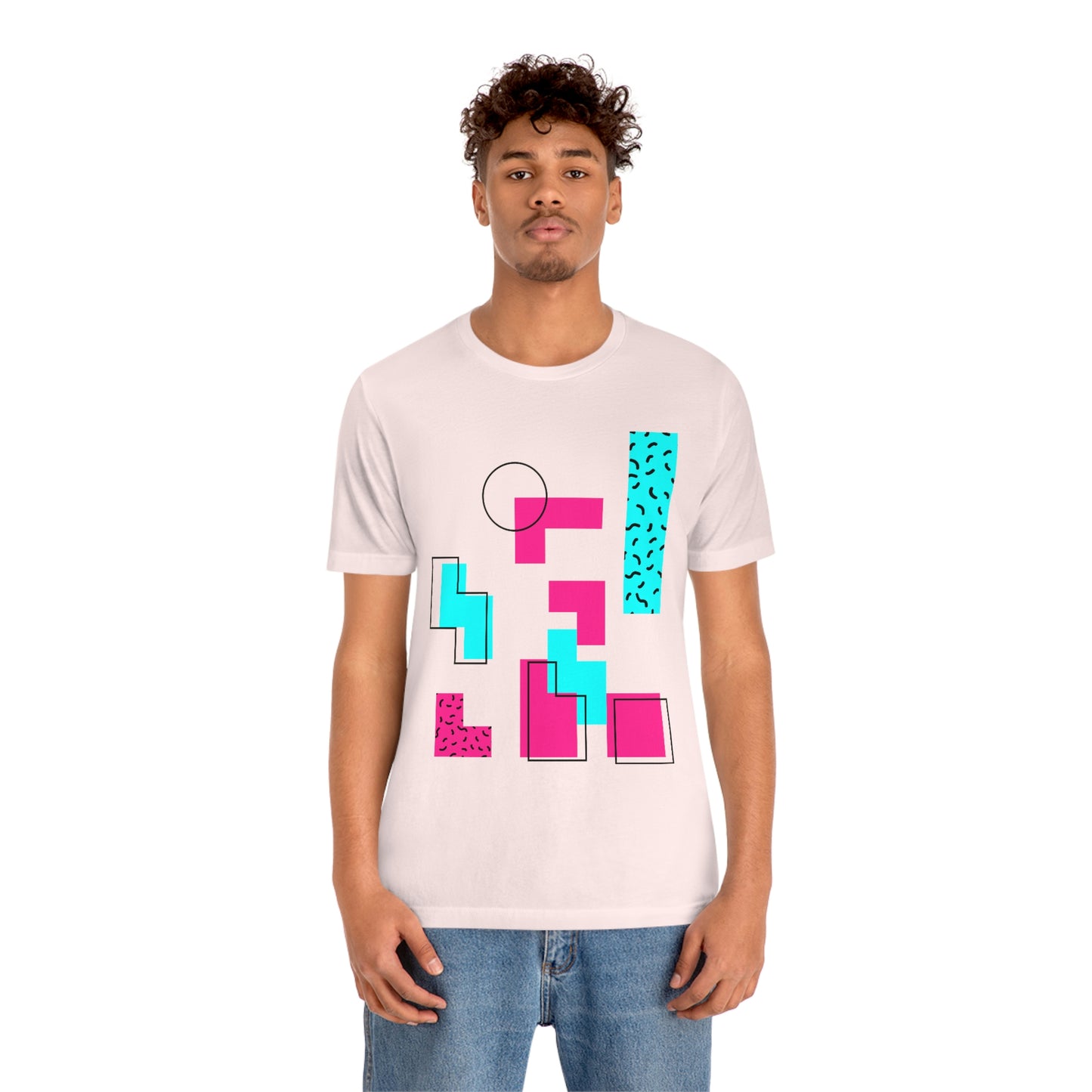 Tetris Retro Style Unisex Jersey Short Sleeve Tee