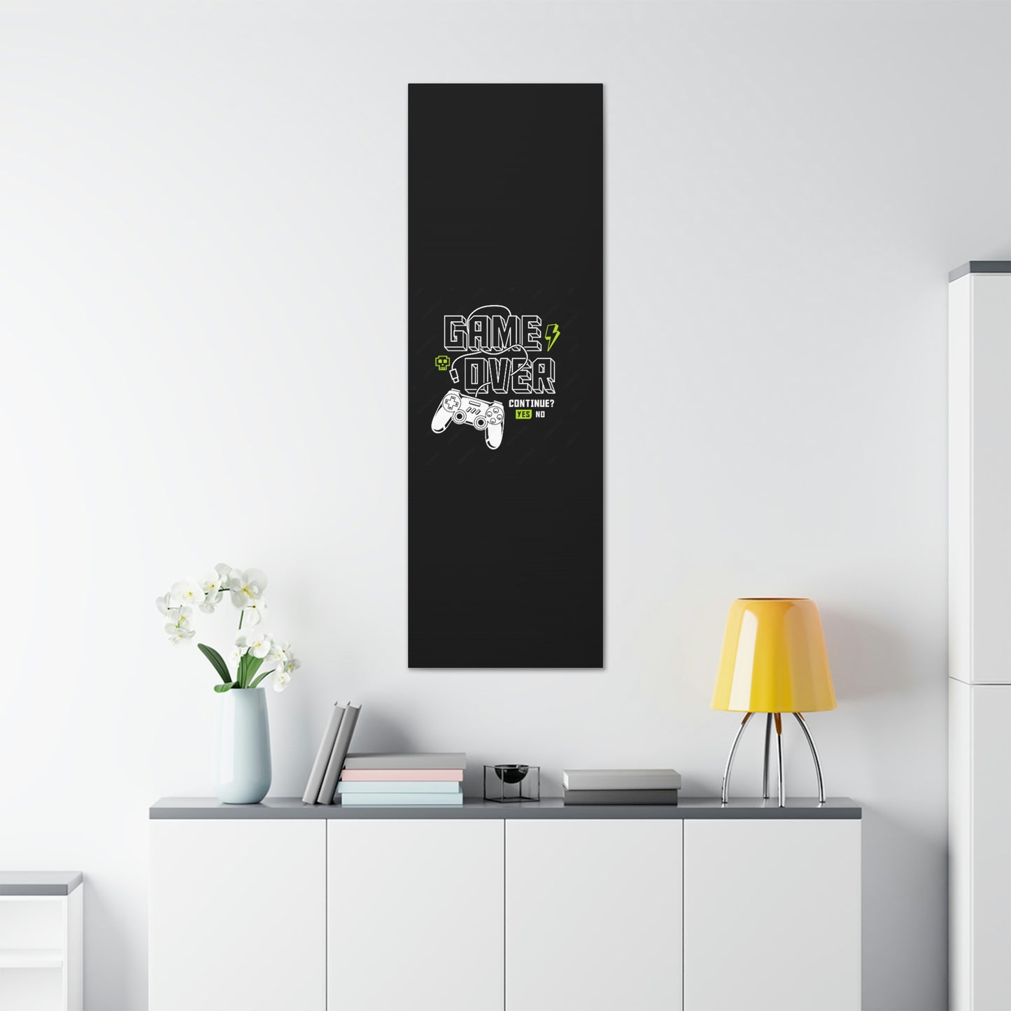 Game Over Canvas Gallery Wraps