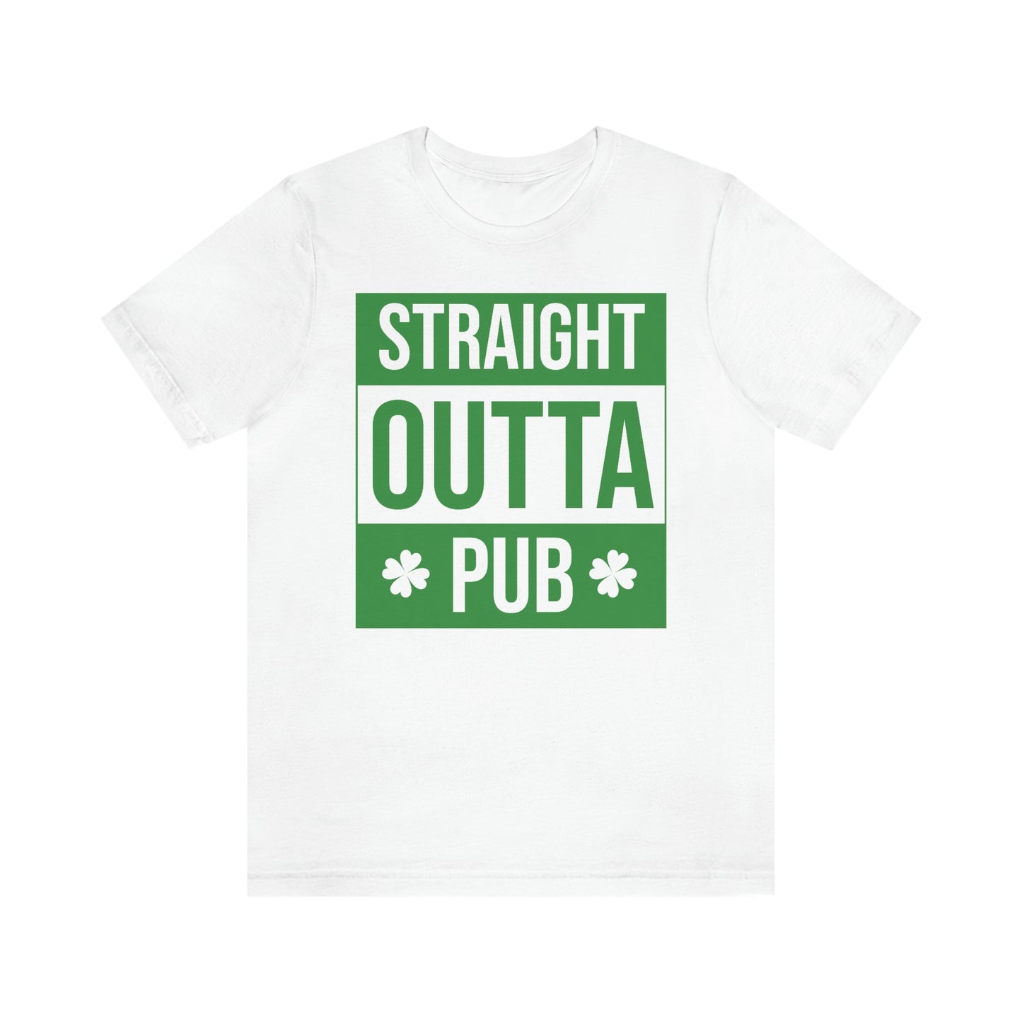 Straight Outta Pub Unisex Jersey Short Sleeve Tee