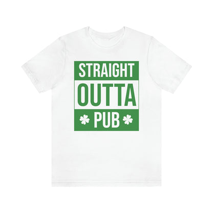 Straight Outta Pub Unisex Jersey Short Sleeve Tee