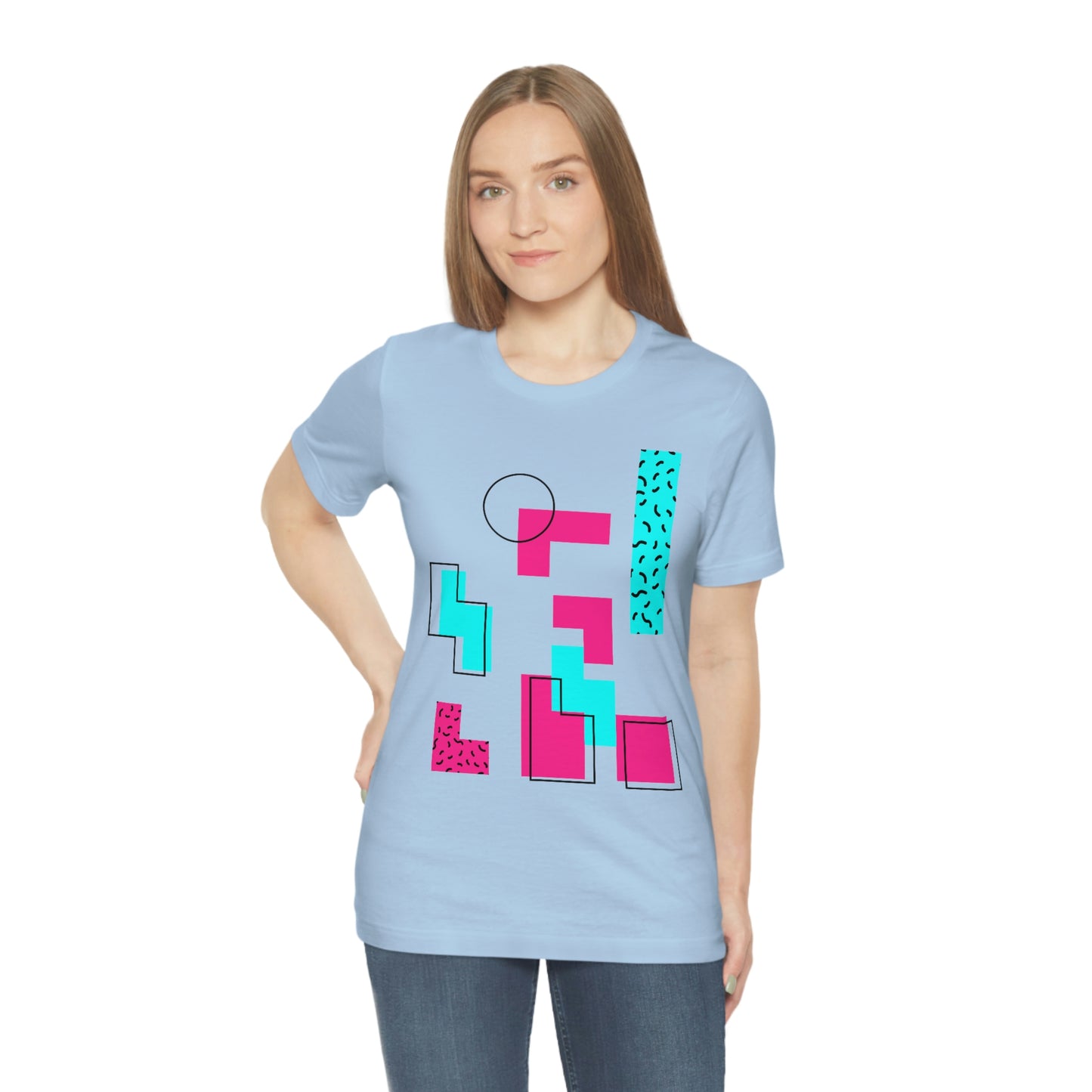 Tetris Retro Style Unisex Jersey Short Sleeve Tee