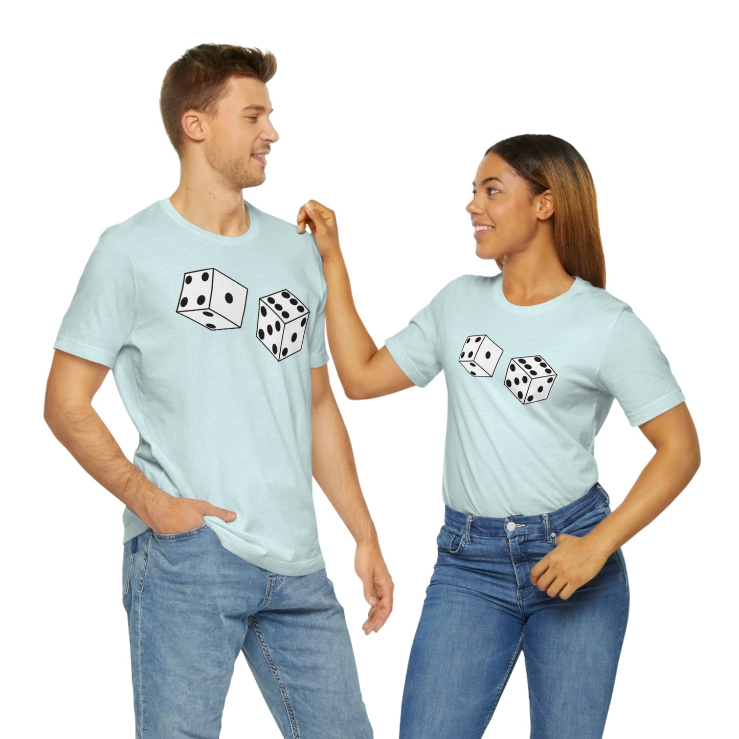 Dice Roll Unisex Jersey Short Sleeve Tee