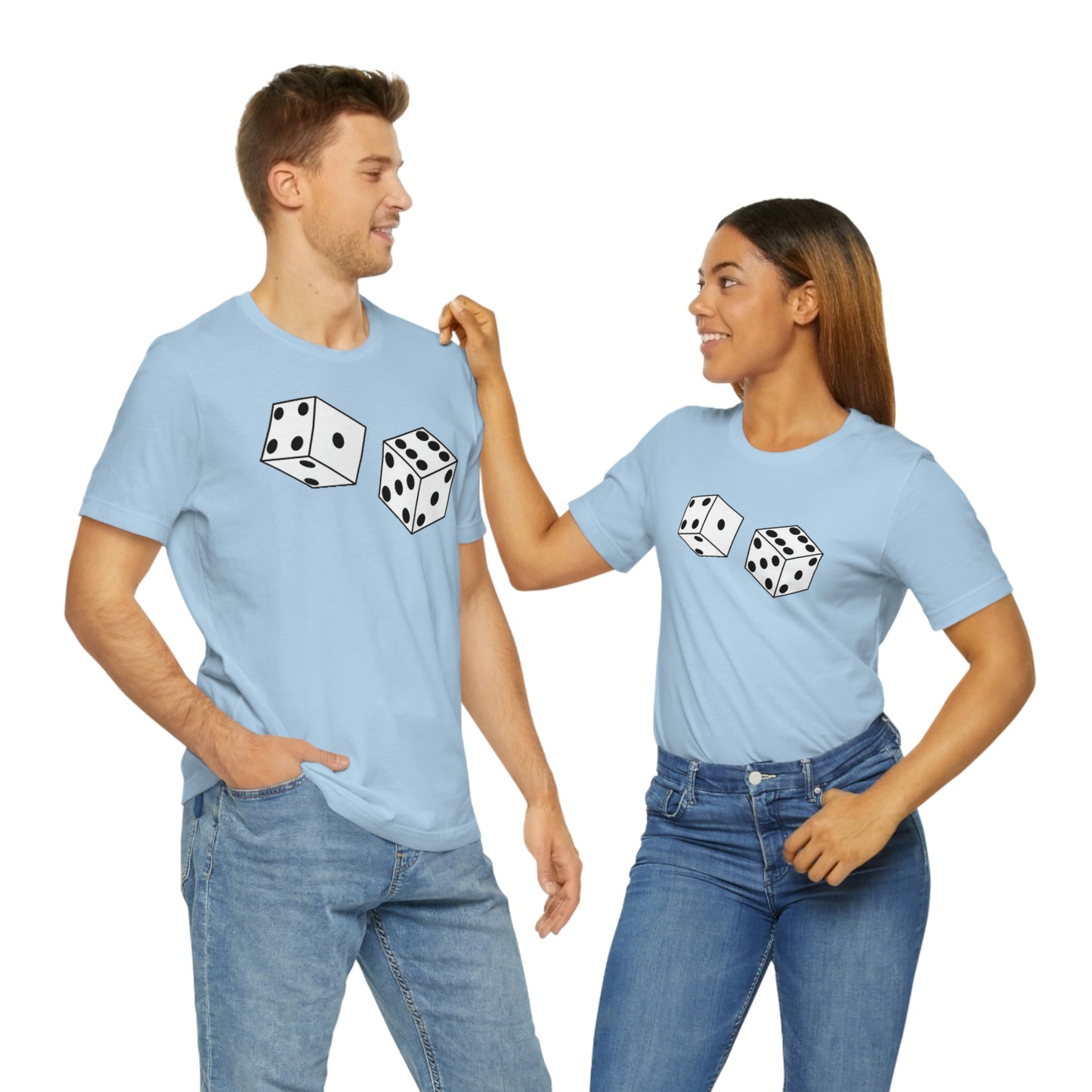 Dice Roll Unisex Jersey Short Sleeve Tee