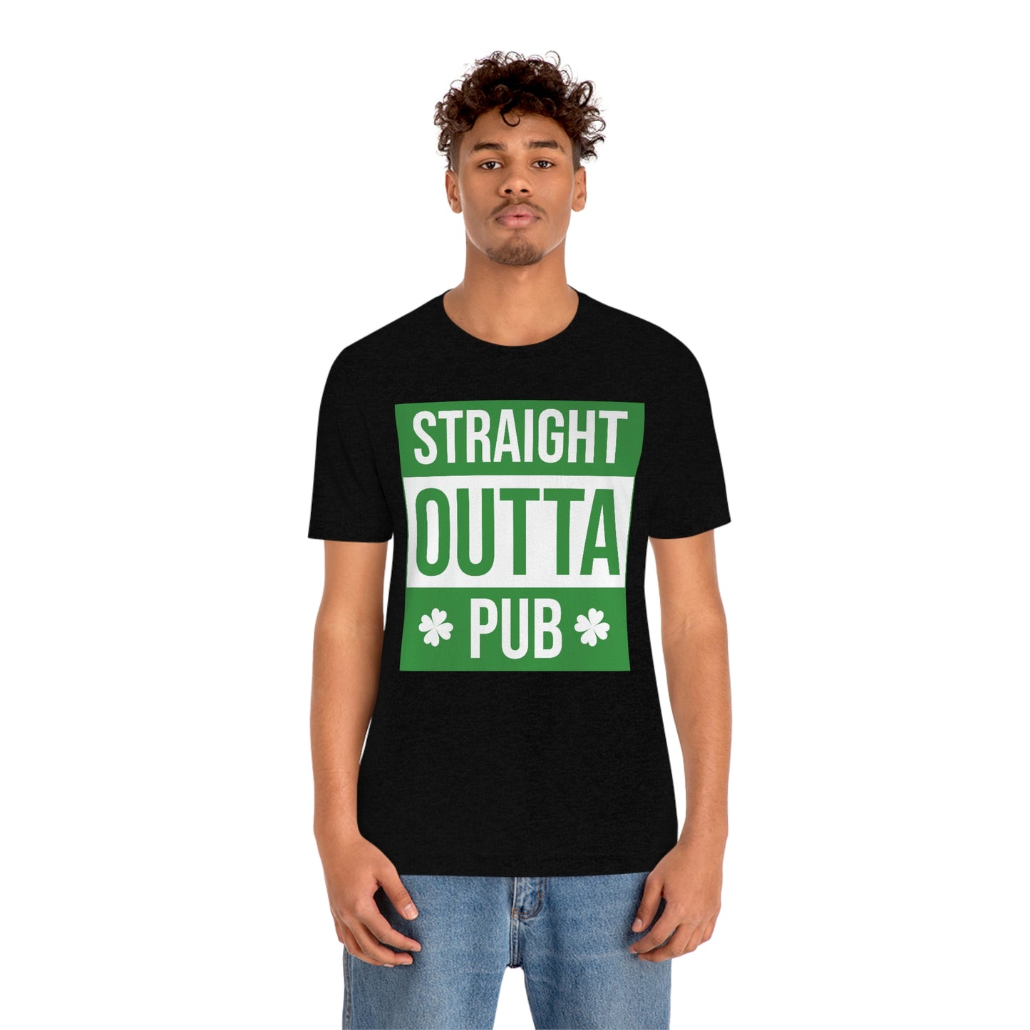 Straight Outta Pub Unisex Jersey Short Sleeve Tee