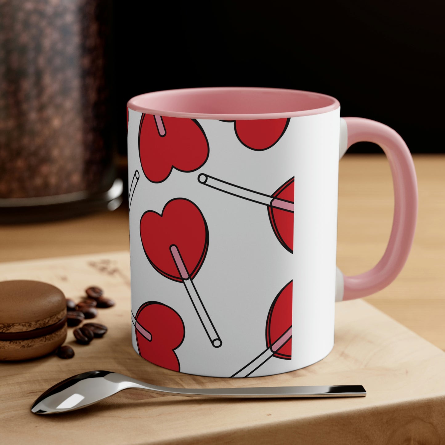 Valentine’s Day Accent Coffee Mug, 11oz