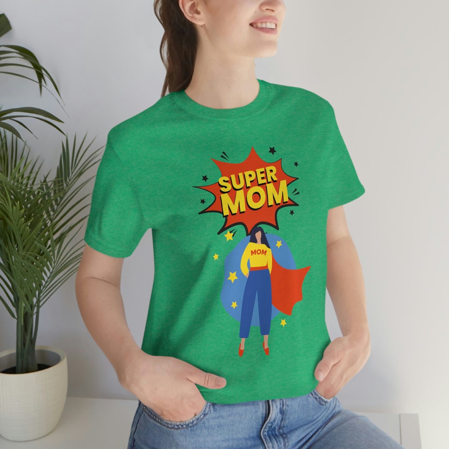 Super Mom Unisex Jersey Short Sleeve Tee