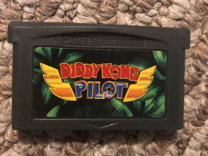 Diddy Kong Pilot Nintendo Game Boy Advance GBA Video Game